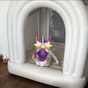 SMOL - White Inflatable Playhouse (see description)